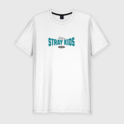 Футболка slim-fit Stray Kids legendary, цвет: белый