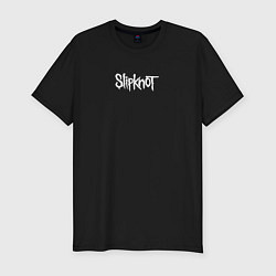 Мужская slim-футболка Рок группа Slipknot