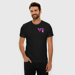 Футболка slim-fit GTA VI - logo, цвет: черный — фото 2