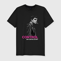 Футболка slim-fit Joy Division - Control film, цвет: черный