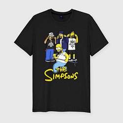 Футболка slim-fit Simpsons - Cypress hill, цвет: черный