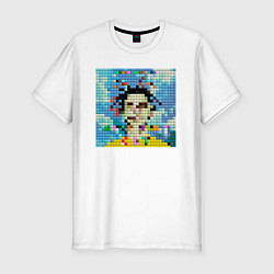 Футболка slim-fit Бойс донт край, цвет: белый