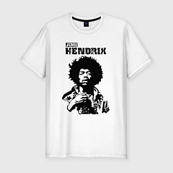 Футболка slim-fit Johnny Allen Hendrix, цвет: белый