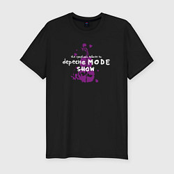 Футболка slim-fit Depeche Mode show, цвет: черный