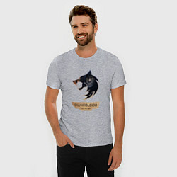 Футболка slim-fit The Witcher - Gwynbleidd, цвет: меланж — фото 2