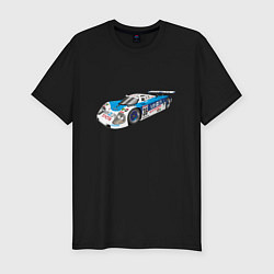 Футболка slim-fit Toyota Toms Le mans, цвет: черный