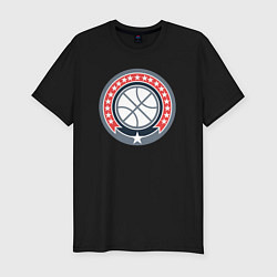 Футболка slim-fit Stars basketball, цвет: черный