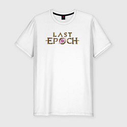 Мужская slim-футболка Logo Last Epoch