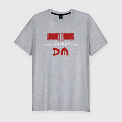 Футболка slim-fit Depeche Mode - spirit style, цвет: меланж