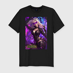 Футболка slim-fit League of Legends Kaisa Kda, цвет: черный