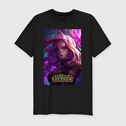 Футболка slim-fit League of Legends Kaisa Kda, цвет: черный