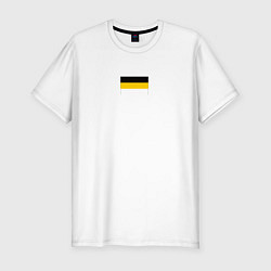 Футболка slim-fit Rus empire minimalism, цвет: белый