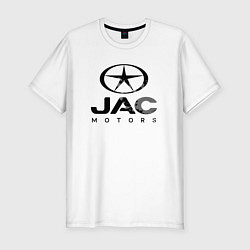 Футболка slim-fit Jac - logo, цвет: белый