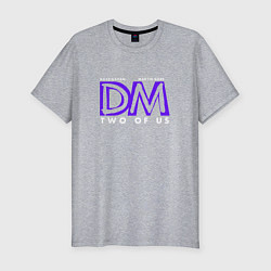 Футболка slim-fit Depeche Mode - Two of us, цвет: меланж