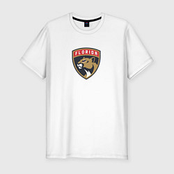 Футболка slim-fit Florida Panthers NHL, цвет: белый