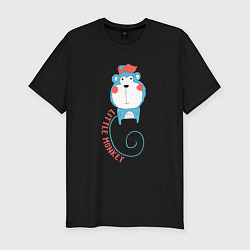 Футболка slim-fit Little monkey, цвет: черный