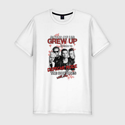 Футболка slim-fit Depeche Mode - Grew up, цвет: белый