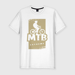 Футболка slim-fit MTB extreme, цвет: белый