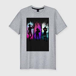 Футболка slim-fit Семь смертных грехов Кинг, цвет: меланж