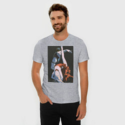 Футболка slim-fit Ведьма и чудовище Ашаф танец, цвет: меланж — фото 2