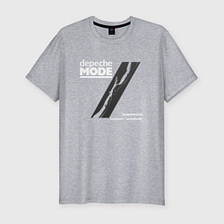 Футболка slim-fit Depeche Mode - Blasphemous rumours, цвет: меланж