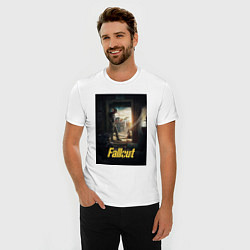 Футболка slim-fit Fallout - The Ghoul, цвет: белый — фото 2