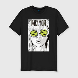 Футболка slim-fit Paramore - Hayley Williams, цвет: черный