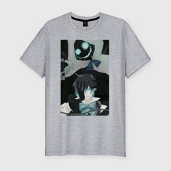 Футболка slim-fit Ванитас целитель, цвет: меланж