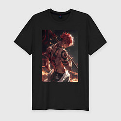 Мужская slim-футболка Магическая битва Сукуна Рёмэн демон