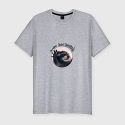 Футболка slim-fit Енот Педро из Тик Ток, цвет: меланж