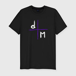 Футболка slim-fit Depeche Mode - Logo devotional, цвет: черный