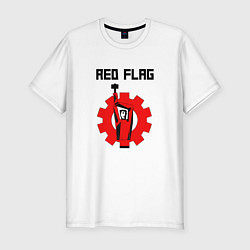 Футболка slim-fit Red Flag - Hammer, цвет: белый