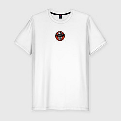 Футболка slim-fit Wild west, цвет: белый