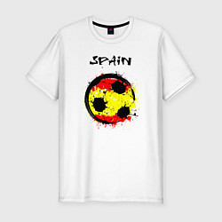 Футболка slim-fit Football Spain, цвет: белый