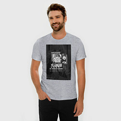 Футболка slim-fit Марин Китагава Гяру, цвет: меланж — фото 2