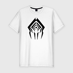 Футболка slim-fit Warframe Stalker, цвет: белый