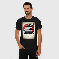Футболка slim-fit Toyota Sprinter, цвет: черный — фото 2