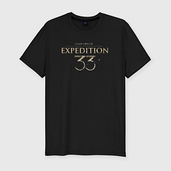 Футболка slim-fit Clair Obsur expedition 33 logo, цвет: черный