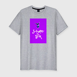 Футболка slim-fit J-hope in the box - K-pop, цвет: меланж