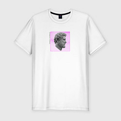 Футболка slim-fit Гомер Илиада, цвет: белый