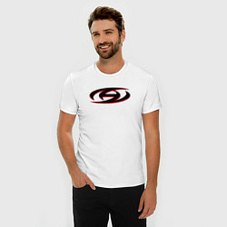 Футболка slim-fit Logo Ateez, цвет: белый — фото 2
