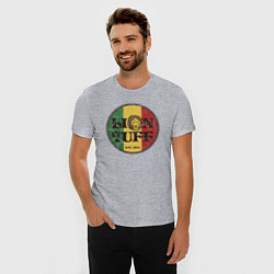 Футболка slim-fit Lion tuff, цвет: меланж — фото 2