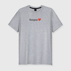 Футболка slim-fit BTS Bangtan, цвет: меланж
