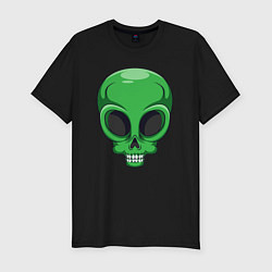 Футболка slim-fit Green skeletor, цвет: черный