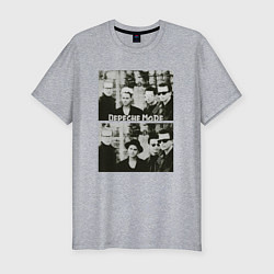 Футболка slim-fit Depeche Mode2, цвет: меланж