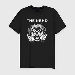 Футболка slim-fit The Neighbourhood rock dog, цвет: черный