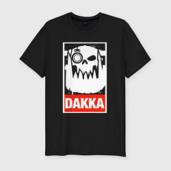 Футболка slim-fit Warhammer Dakka, цвет: черный