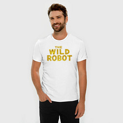 Футболка slim-fit The wild robot logo, цвет: белый — фото 2