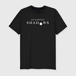 Футболка slim-fit We harvest shadows logo, цвет: черный