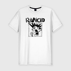 Футболка slim-fit Rancid give em the boot, цвет: белый